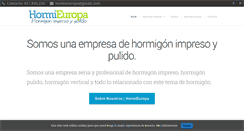 Desktop Screenshot of hormieuropa.com