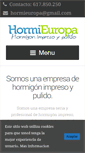 Mobile Screenshot of hormieuropa.com